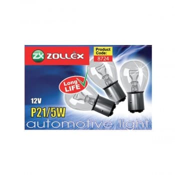 Sijalica Zollex 12V 21/5W BAY15D 8724 (P21/5W 12V)
